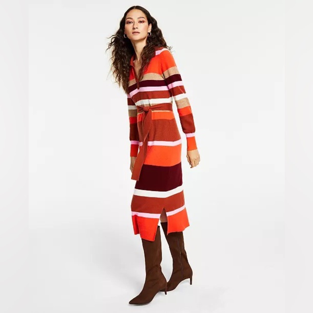 NWT Charter Club Cashmere Sweater Dress SZ XL - Picture 3 of 6